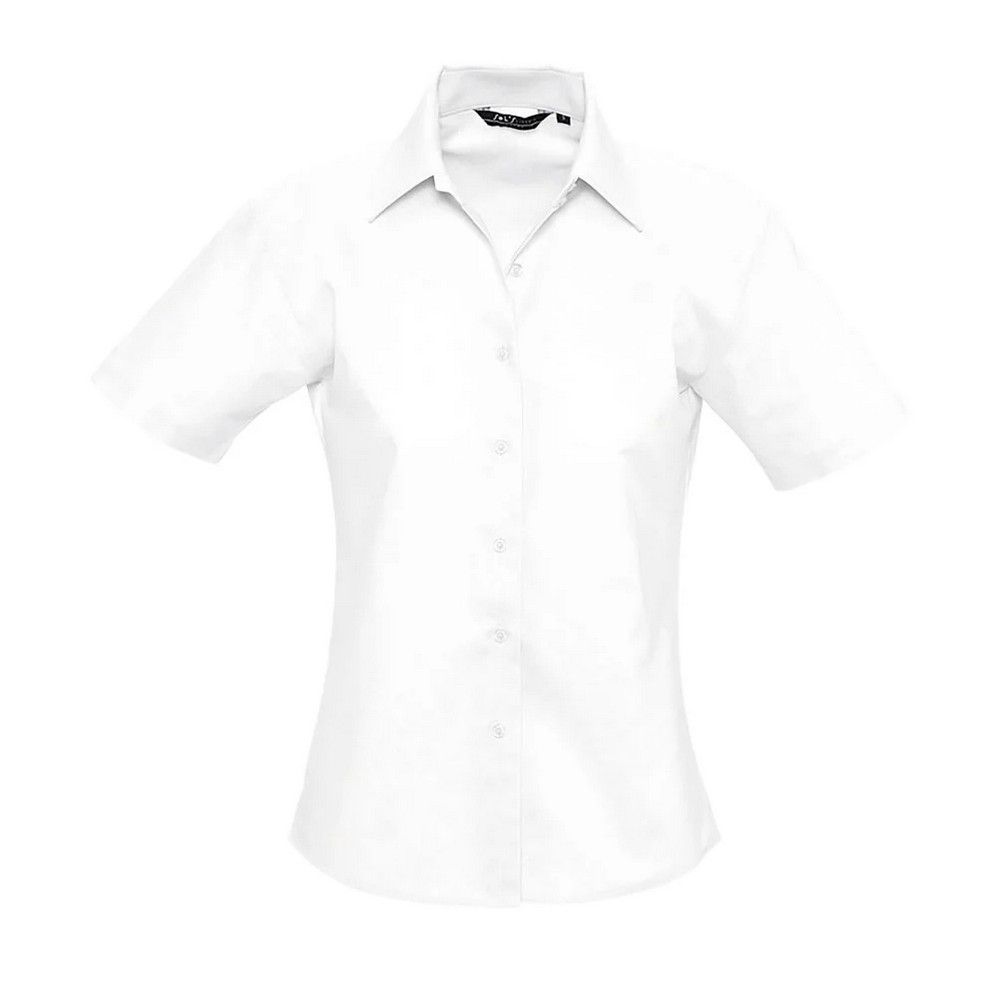 Kurzärmlige Slim Fit Oxford Bluse
