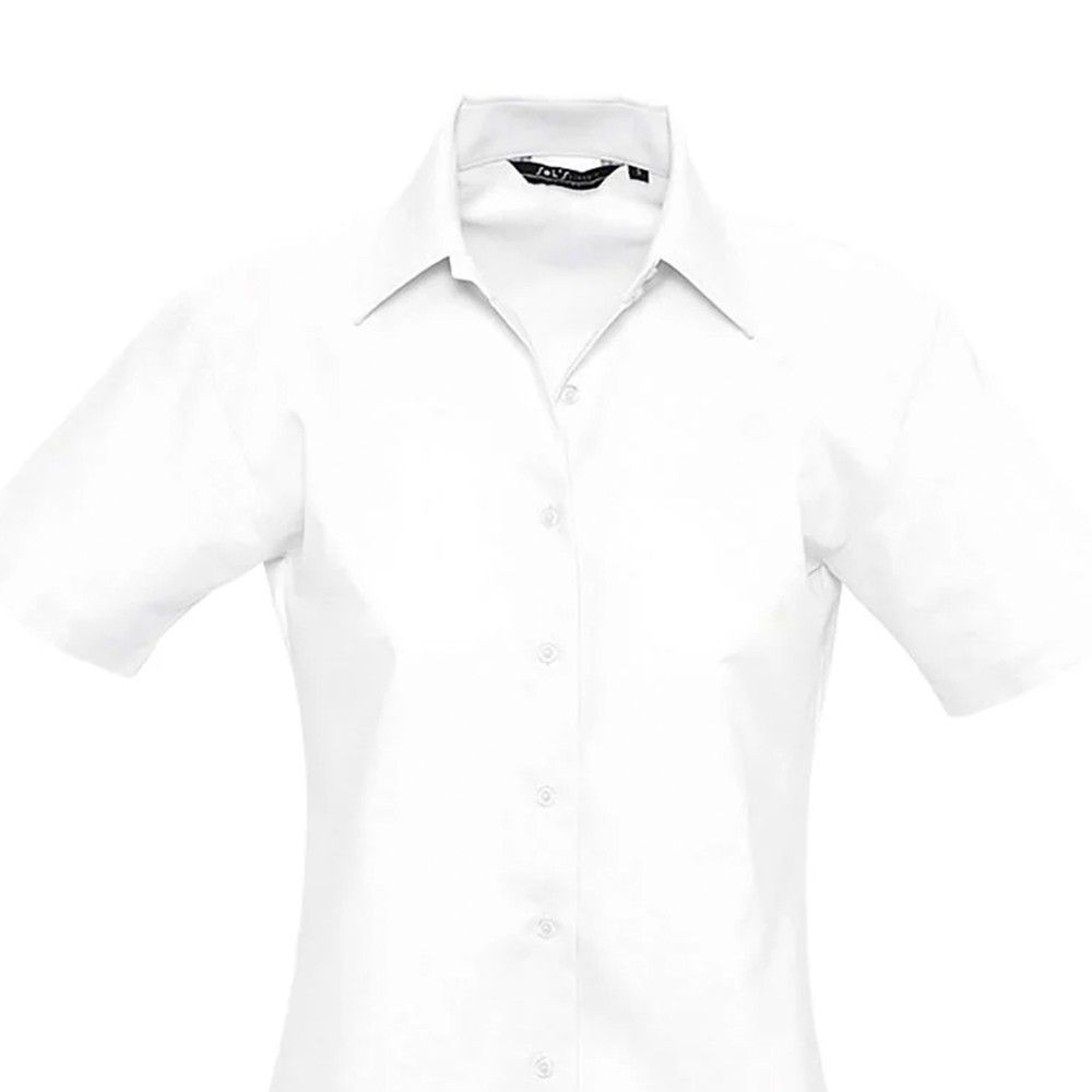 Kurzärmlige Slim Fit Oxford Bluse
