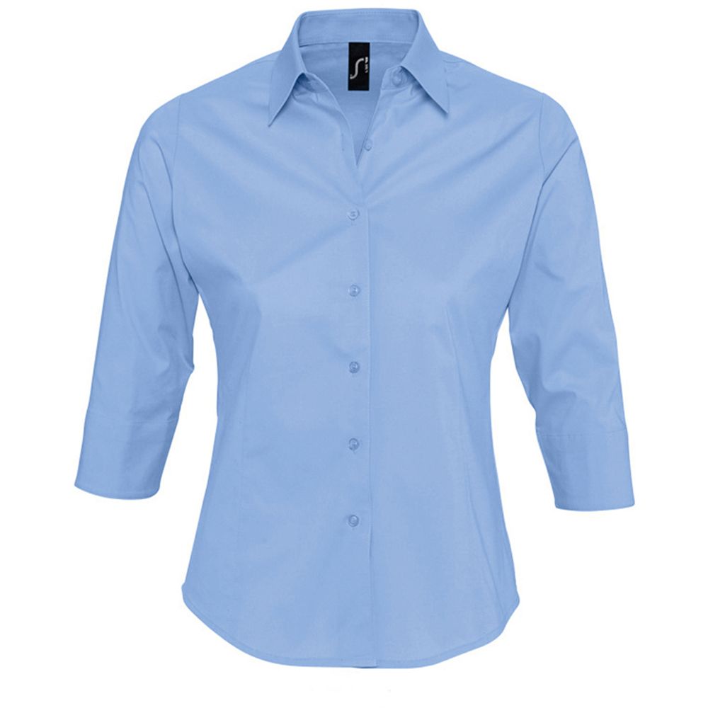 Professionelle 3/4-Arm Stretch-Bluse