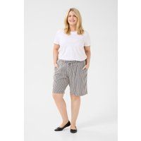 Nautische Shorts mit Streifenmuster