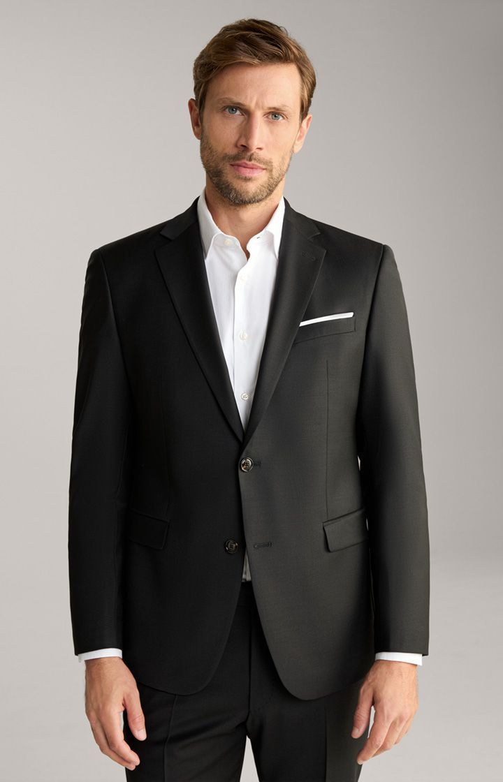 Modern Fit Schwarzes Sakko