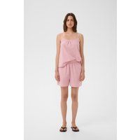 Gestreifte Relaxed Fit Lounge-Shorts