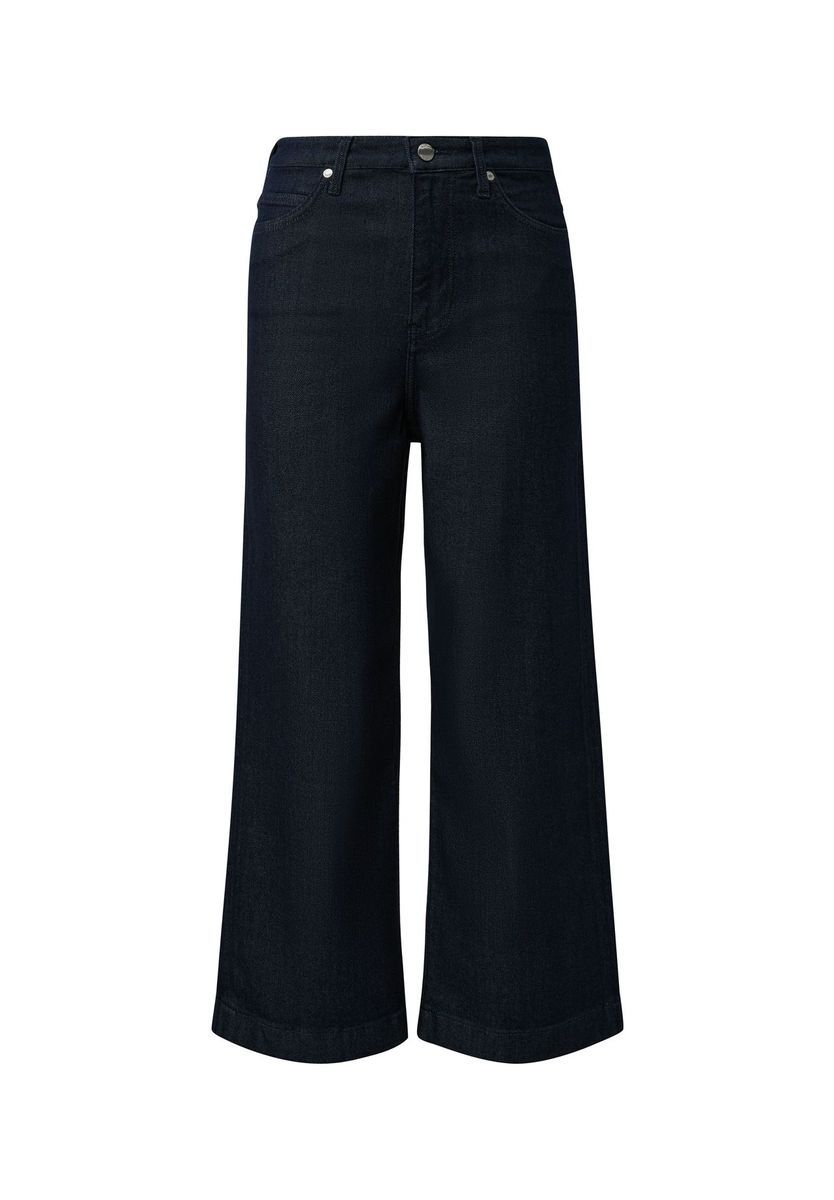 Cropped Jeanshose mit weitem Bein