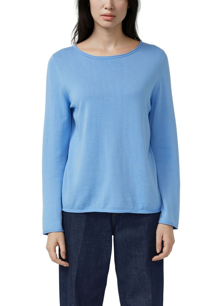 Klassischer Strickpullover aus Baumwolle