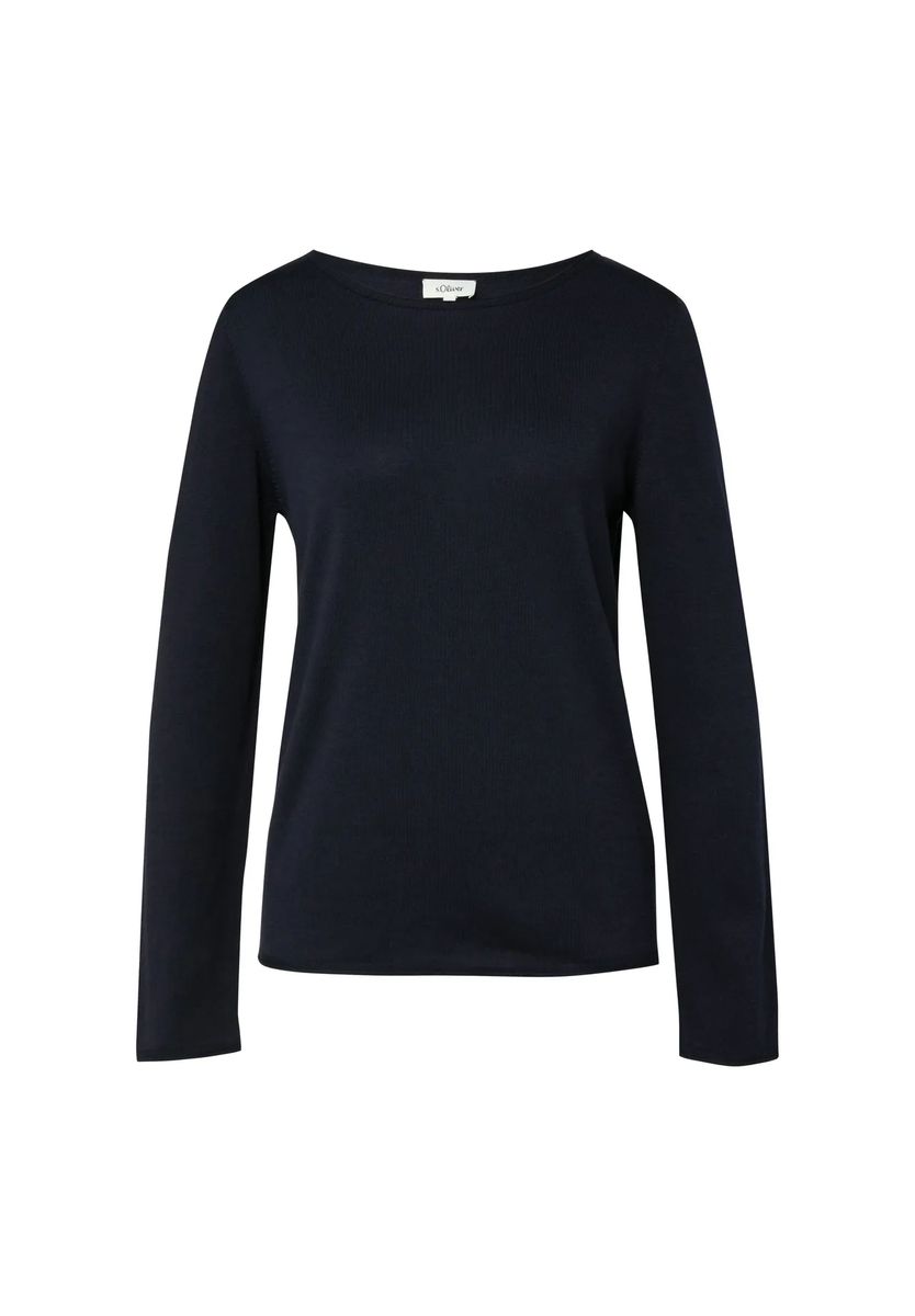 Klassischer Strickpullover aus Baumwolle