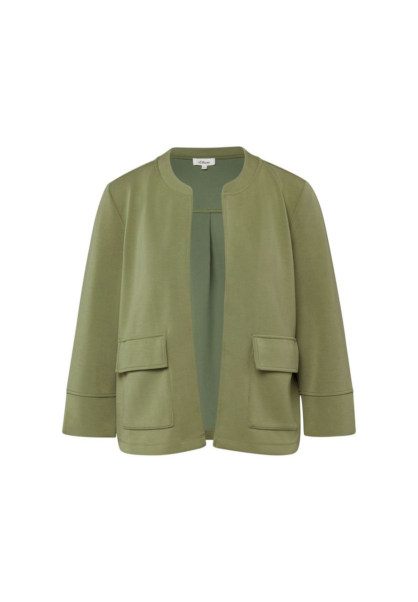 Verkürzte Scuba-Jacke mit Relaxed Fit