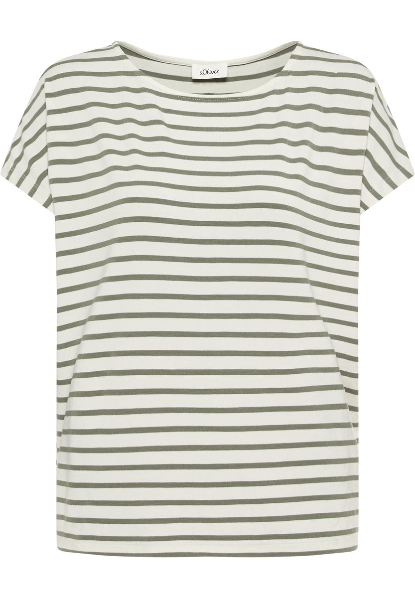 T-Shirt mit Blumenmuster und lockerer Passform