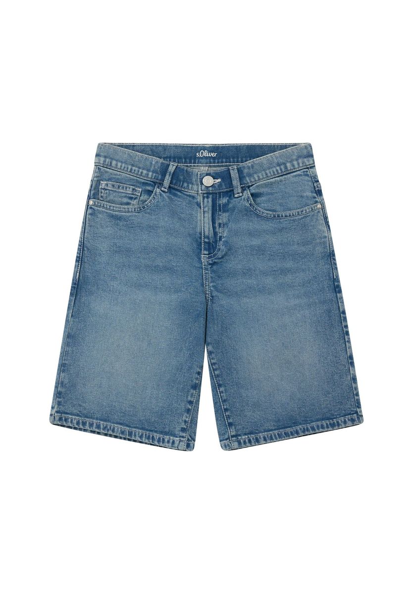 Lässige Denim Bermuda Shorts