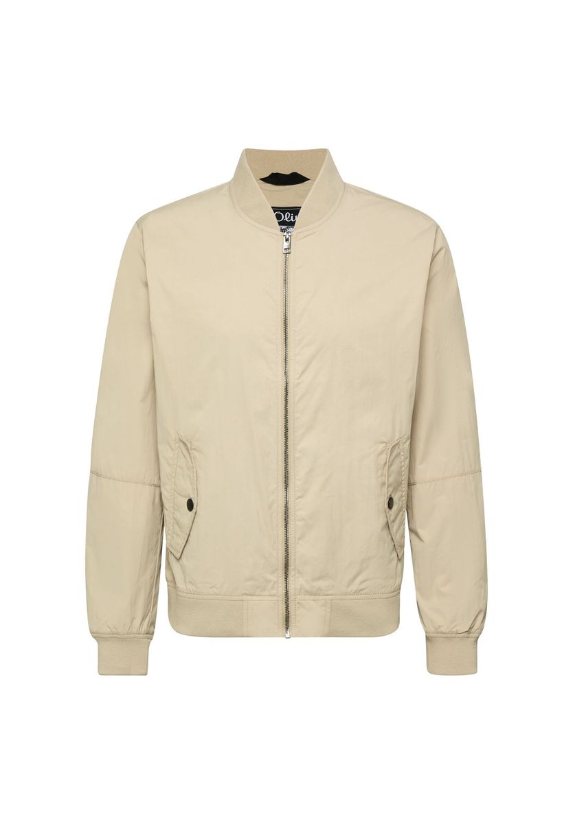 s.Oliver Blouson, Stehkragen, für Herren, braun, S
