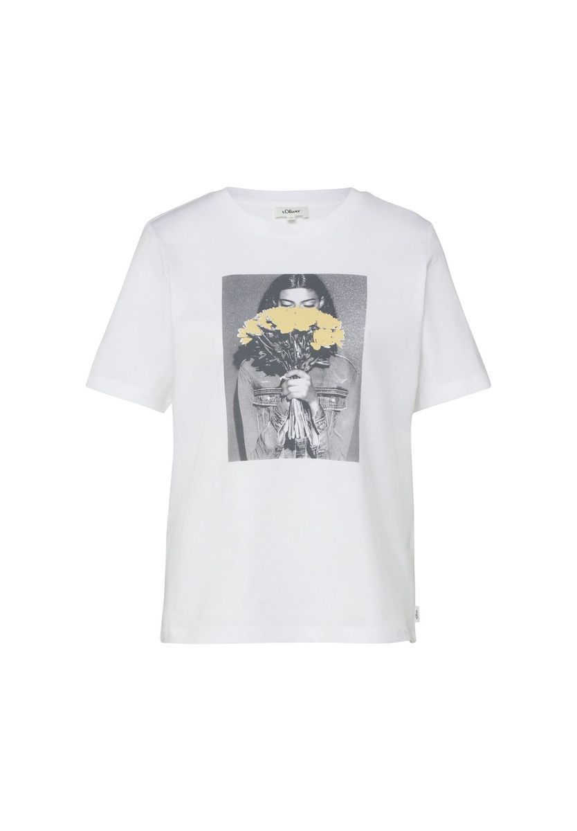 T-Shirt mit Grafikprint und Rundhalsausschnitt