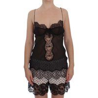 Transparentes Set aus Camisole und Shorts