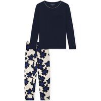 Entspanntes Langarm-Set mit Blumenmuster