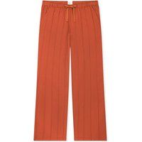 Strukturierte Lounge-Hose mit Kordelzug