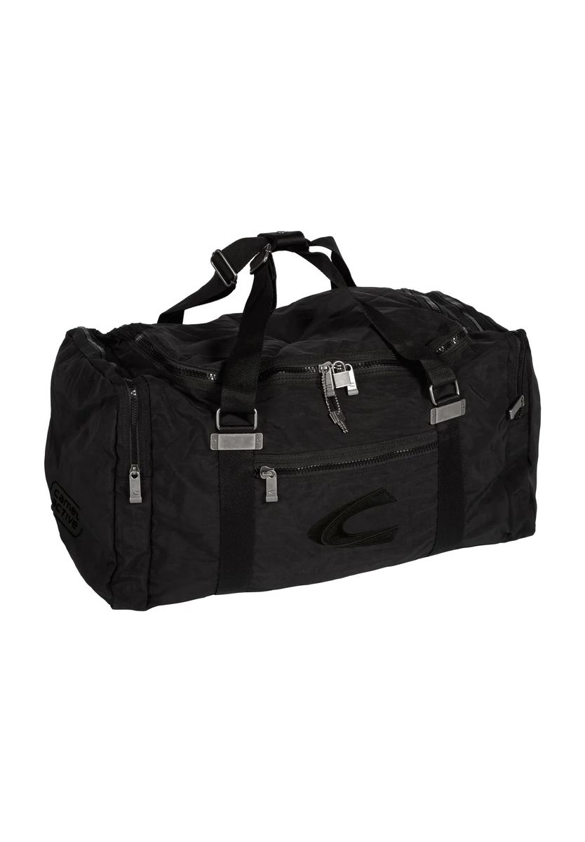 camel active Reisetasche, Reißverschluss, Schloss, schwarz, 99