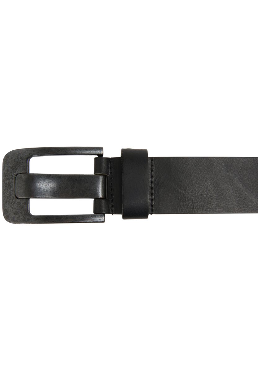 MANGUUN Ledergürtel, Dornschließe, 4,5 cm, für Herren, schwarz, 85