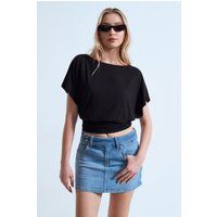 Rückenfreies Modal Jersey Top
