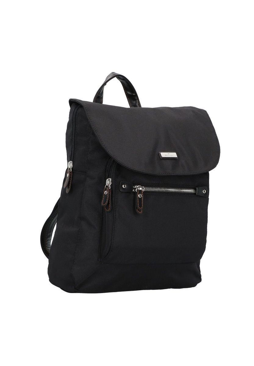 Rucksack mit Klappe und Fronttasche Rina