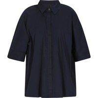 Moderne Oversized-Bluse mit verdeckter Knopfleiste