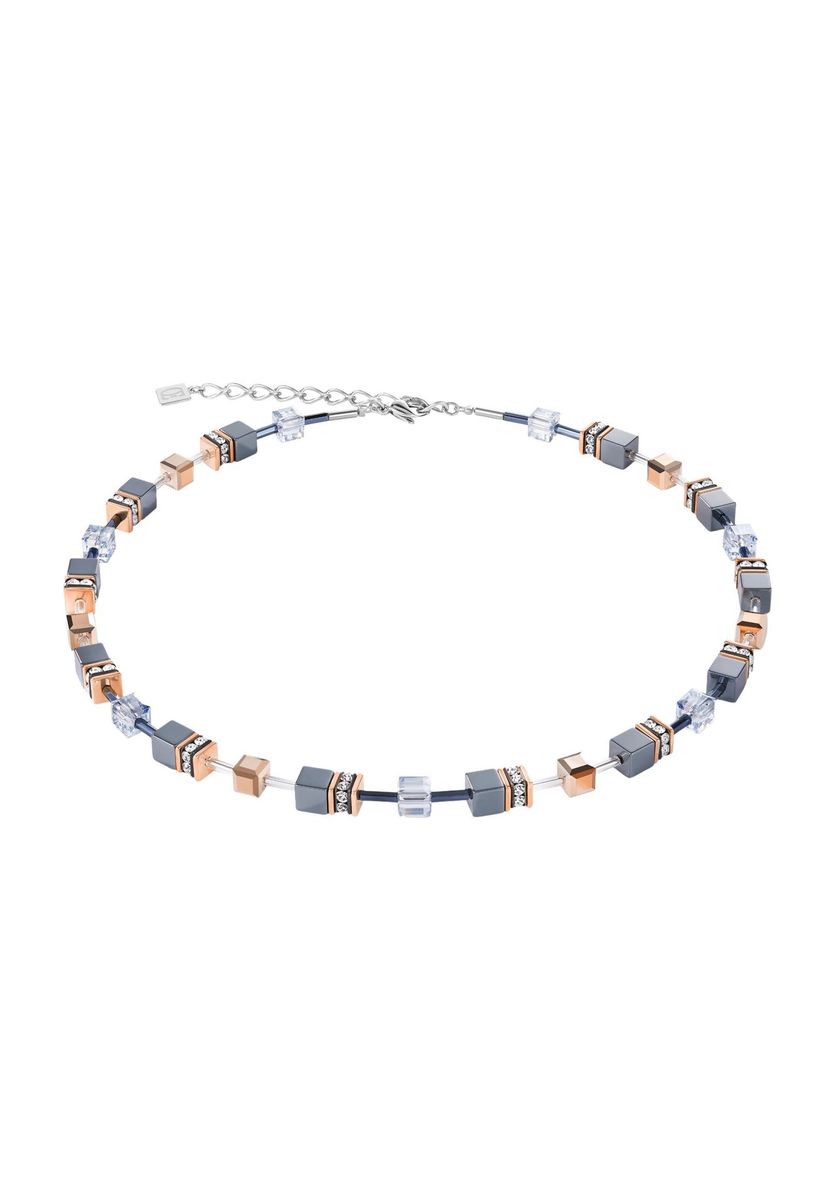 Geometrische Würfel Halskette