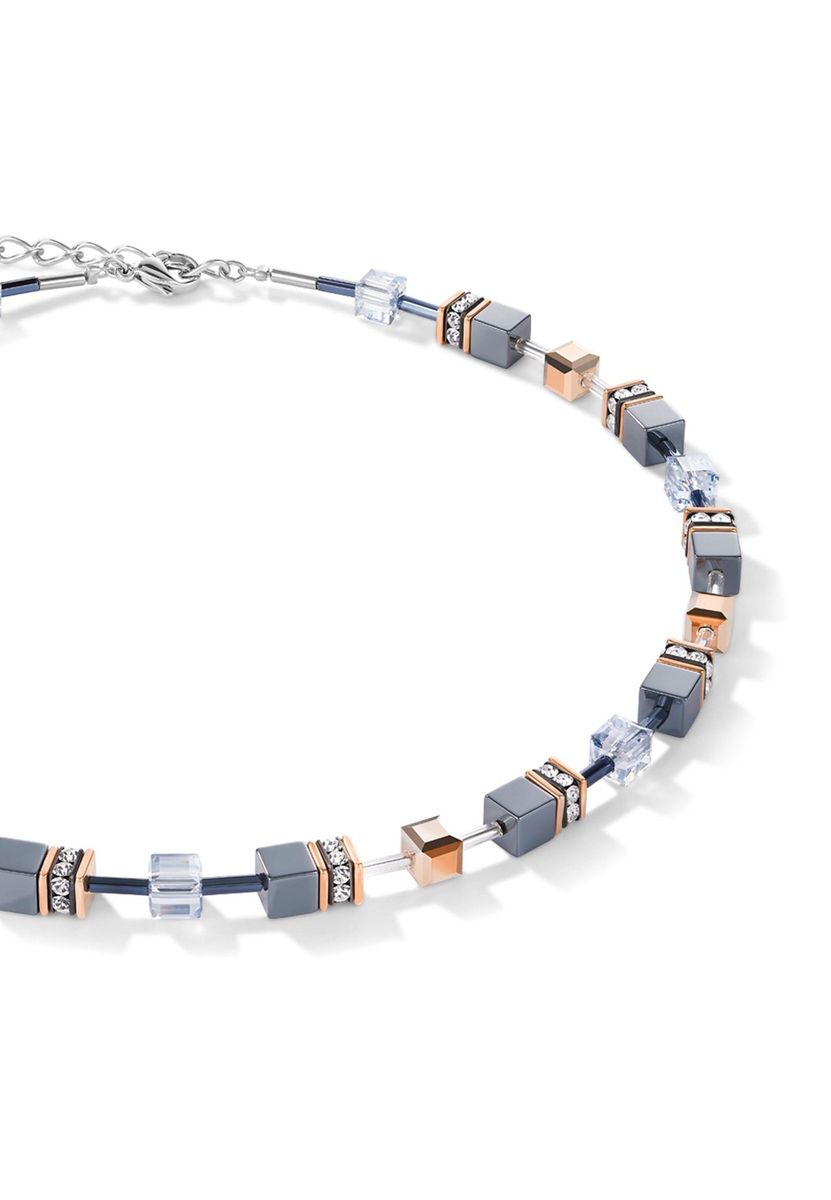 Geometrische Würfel Halskette