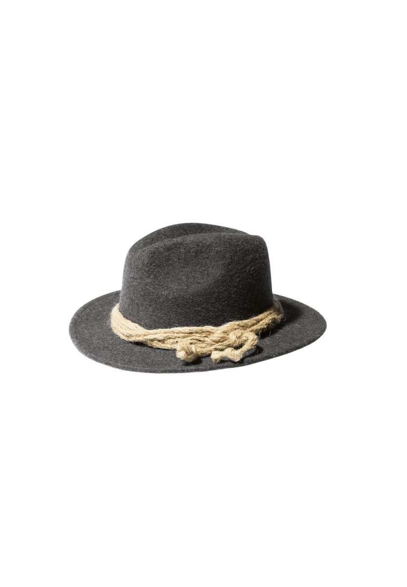 Trachtenhut aus Wollfilz mit Kordel