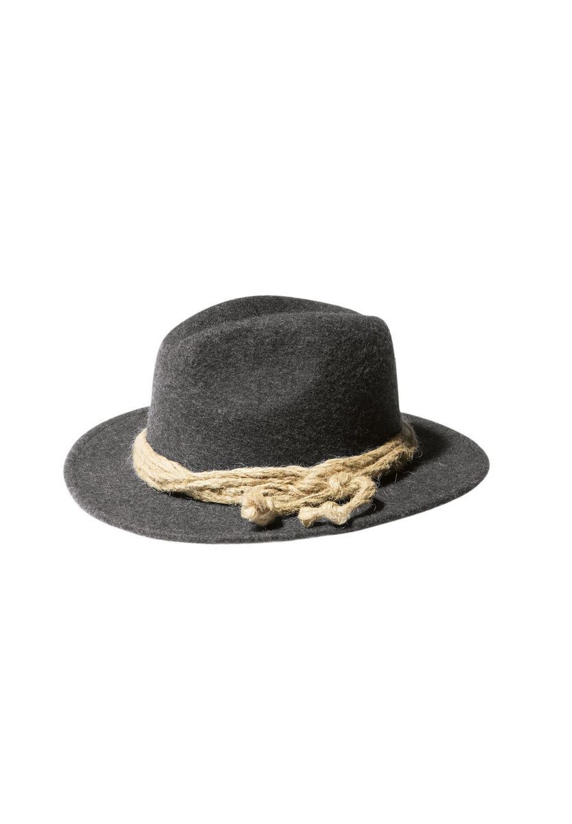 Trachtenhut aus Wollfilz mit Kordel