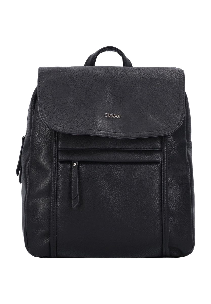 Klassischer Rucksack mit Überschlag und Taschen