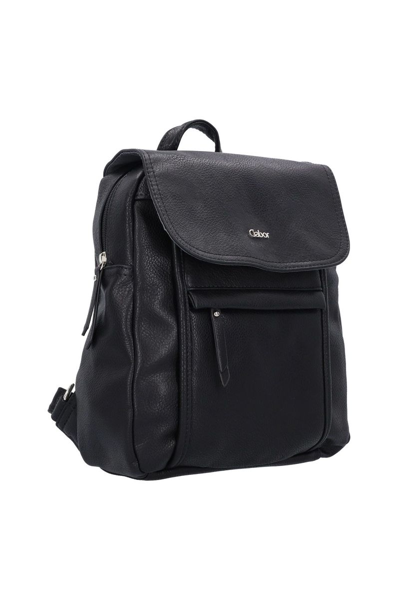 Klassischer Rucksack mit Überschlag und Taschen