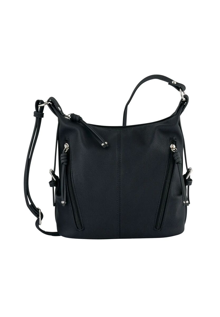 TOM TAILOR Handtasche "Caia", Reißverschluss, für Damen, schwarz, 99