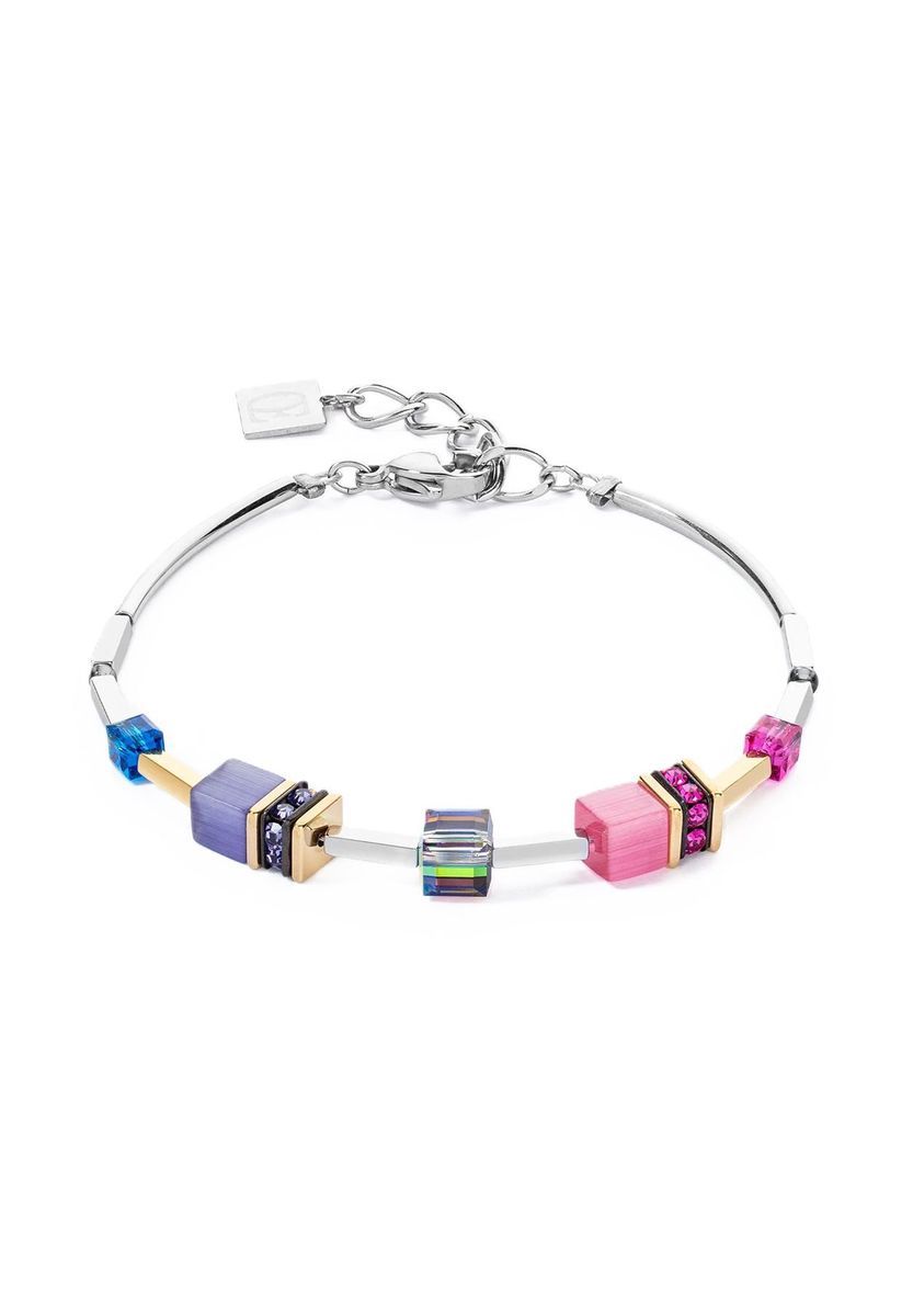 Edelstahl Armband mit Kristall Akzenten