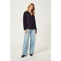 Elegantes Top mit Schlitz-Ausschnitt