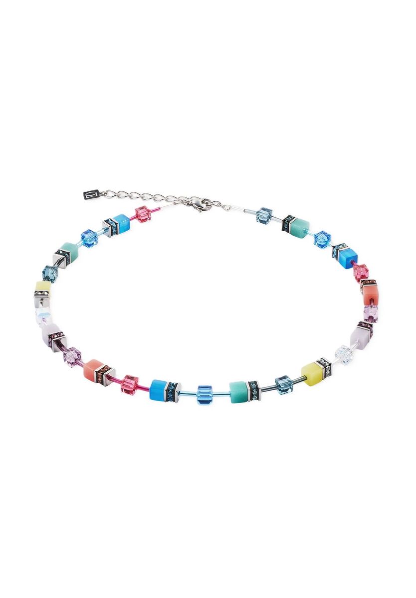 Bunte Würfel Perlenkette