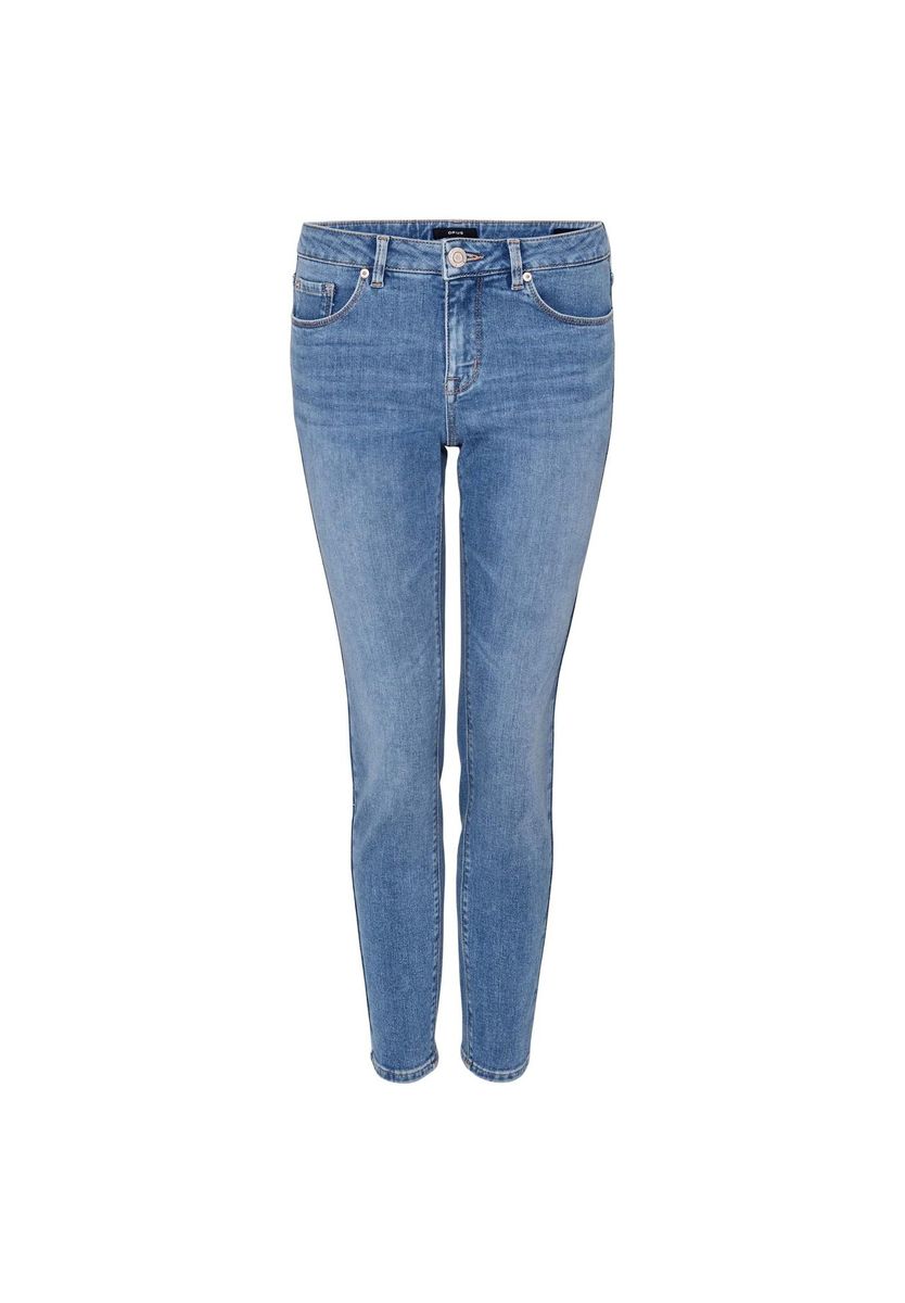 Schmal geschnittene Jeans in Knöchellänge