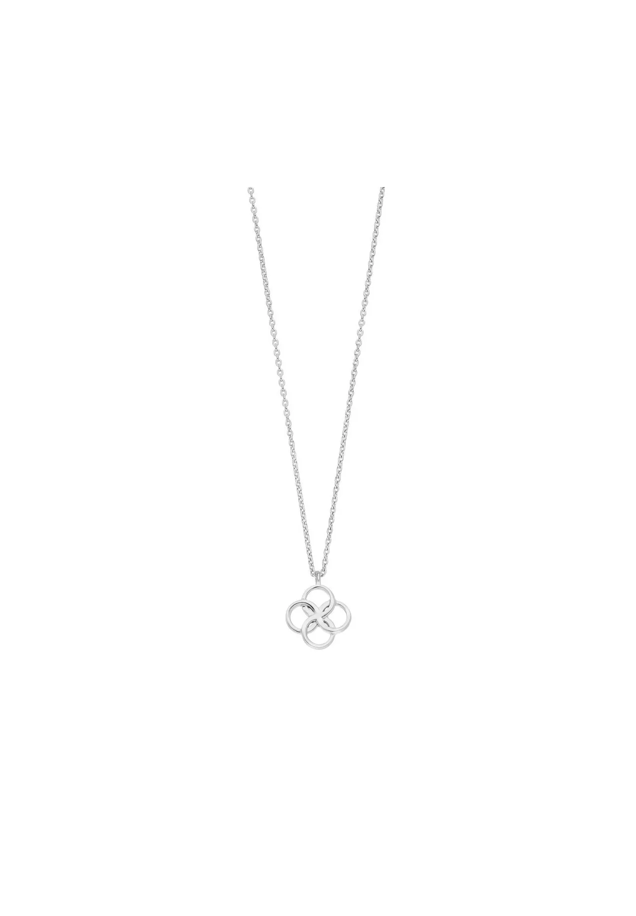 Leaf Damen Kette mit Anhänger, 925er Silber, GOLD