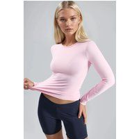 Hautenges Cropped Activewear-Oberteil