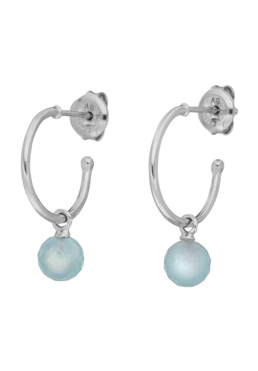 Leaf Damen Ohrhänger, 925er Silber, SILBER 925/RHODINI