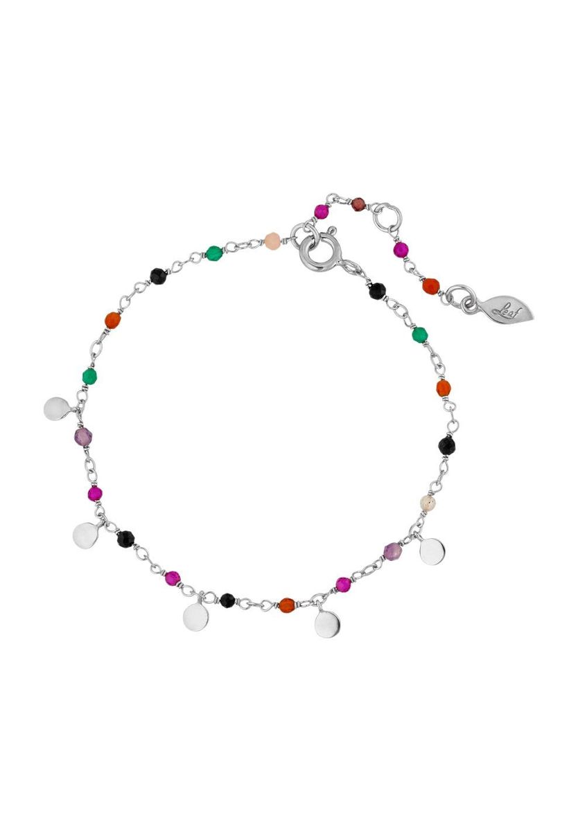 Leaf Damen Armband, 952er Sterling Silver, SILBER 925/RHODINI