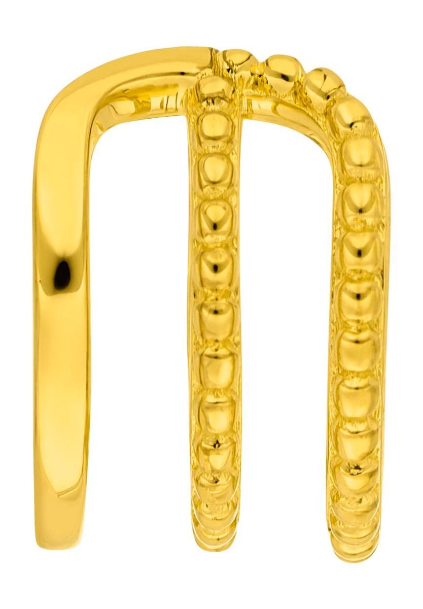 Leaf Damen Earcuff, 925er Silber, GOLD