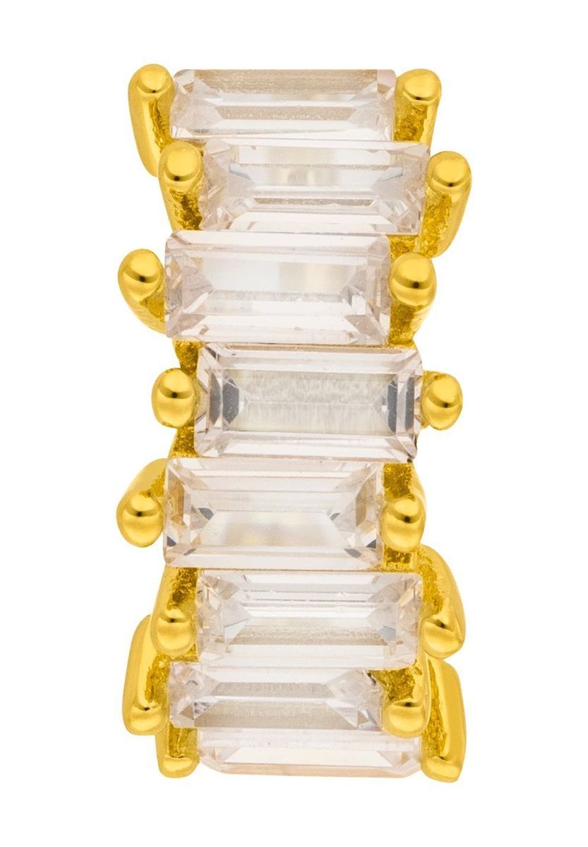 Leaf Damen Earcuff, 925er Silber, GOLD