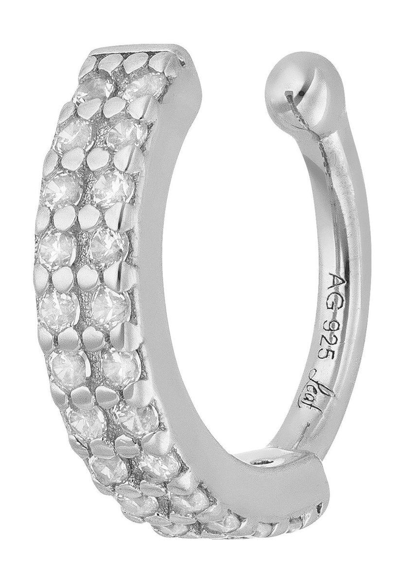 Leaf Damen Earcuff, 925er Silber, SILBER