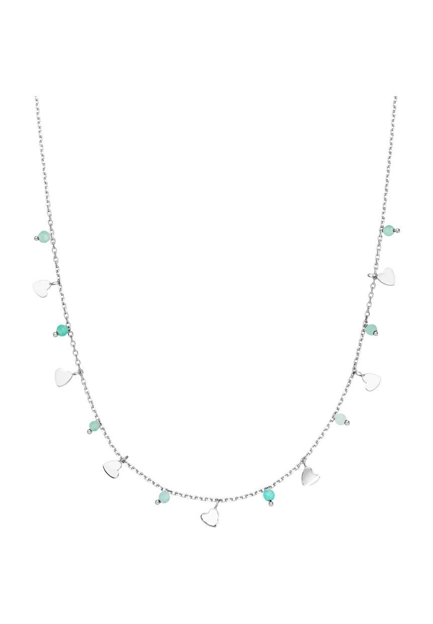 Leaf Damen Kette, 925er Silber, SILBER