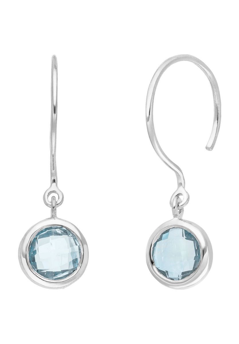 Leaf Damen Ohrhänger, 925er Silber, SILBER