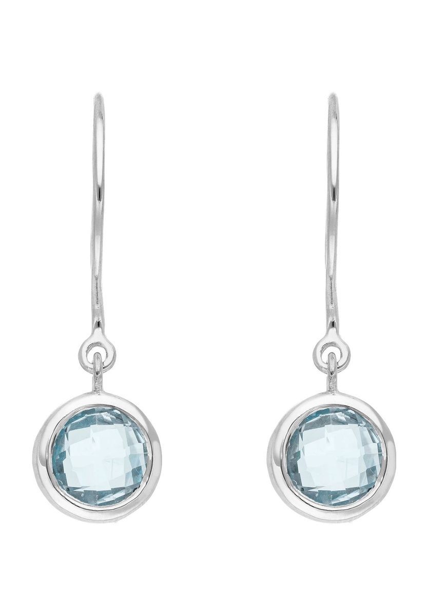 Leaf Damen Ohrhänger, 925er Silber, SILBER