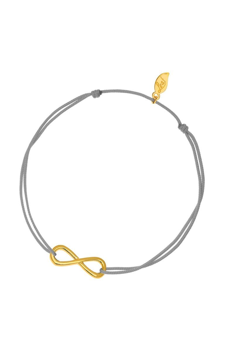 Unendlichkeitssymbol Kordelarmband
