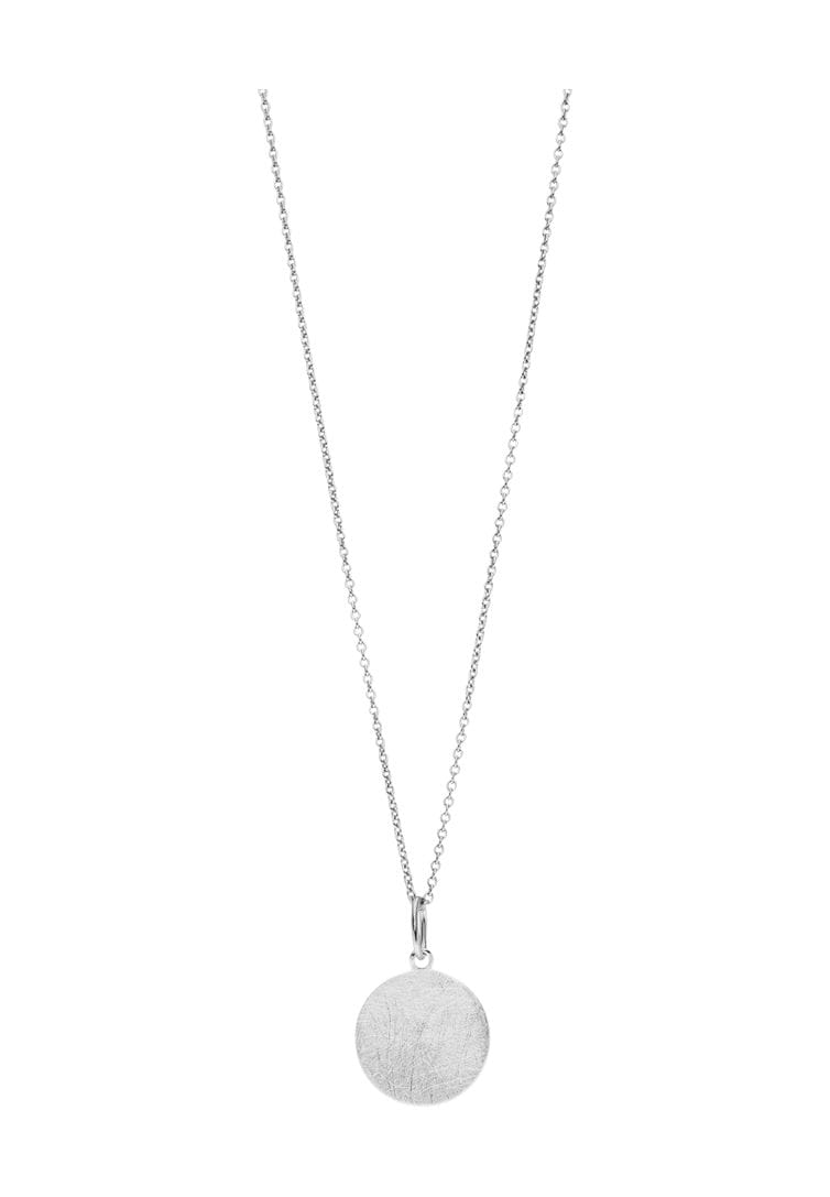 Leaf Damen Kette mit Anhänger, 925er Silber, SILBER