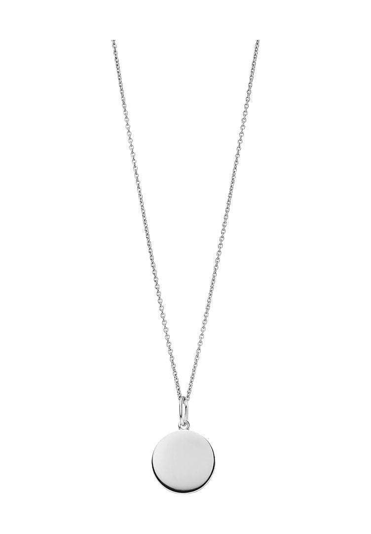 Leaf Damen Kette mit Anhänger, 925er Silber, SILBER