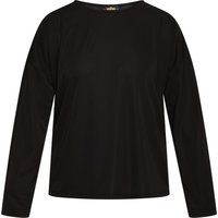 Minimalistische Bluse mit überschnittenen Schultern