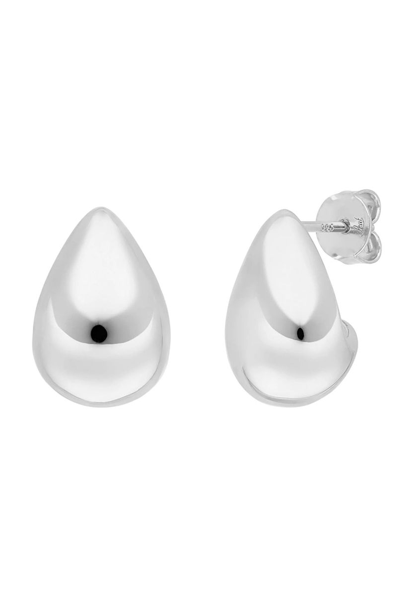 Leaf Damen Ohrstecker, 925er Silber, SILBER, 99