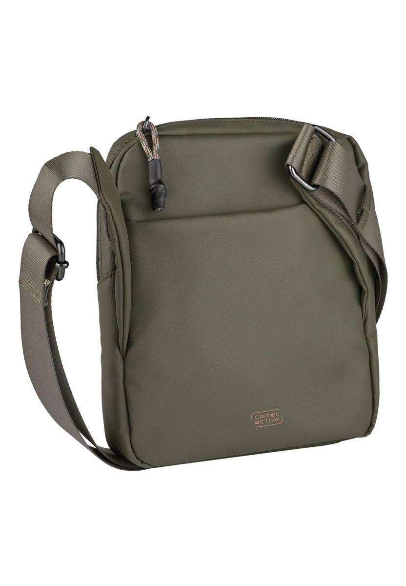 camel active Umhängetasche, Reflektoren, Logo-Patch, für Herren, grün, 99