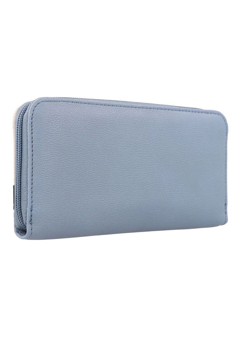 TOM TAILOR Brieftasche, Emblem, für Damen, blau
